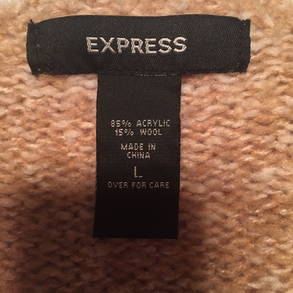 EXPRESS wool blend sweater - Picture 3 of 3